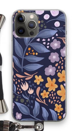 Flowers with blue leaves