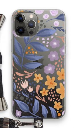 Flowers with blue leaves