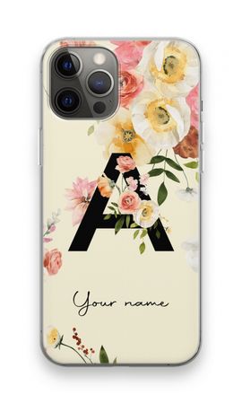 Flirty Flowers Monogram