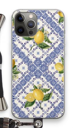 Blue tiles and lemons