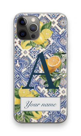 Monogram Piastrelle blu