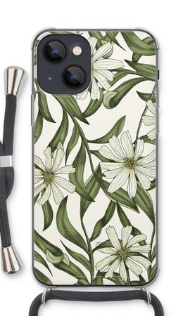 White flower pattern