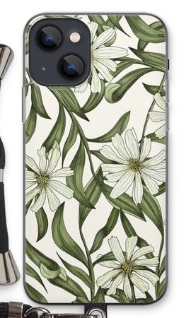 White flower pattern