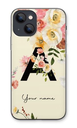 Flirty Flowers Monogram