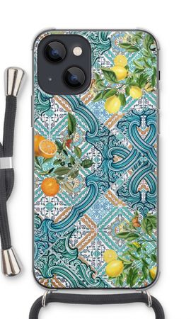 Blauwe tegels, citroenen en sinaasappels