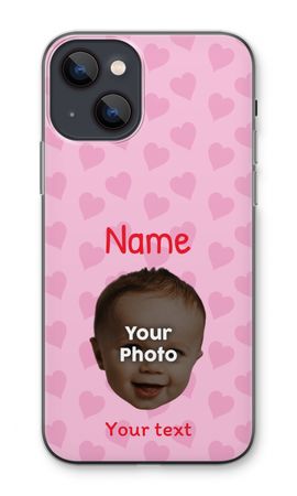 Personalized Face - Hearts N°2