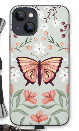 Butterfly in a floral world