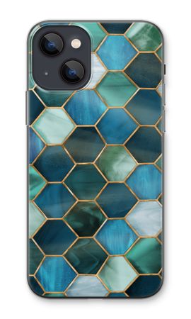 Hexagons in stained glass