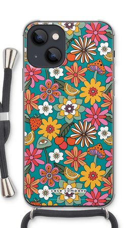 Retro Flowers N°2 - Blue