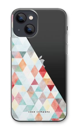 Coloured triangles pastel