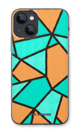 Stained glass - Orange