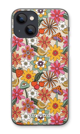 Retro Flowers N°2 - Yellow