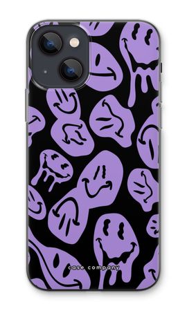 Melting Smiley - Purple