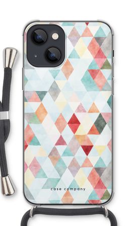 Coloured triangles pastel