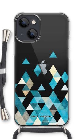 Coloured triangles blue