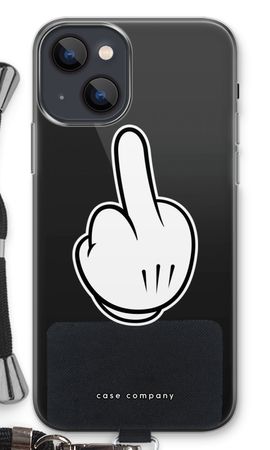 Middle finger white