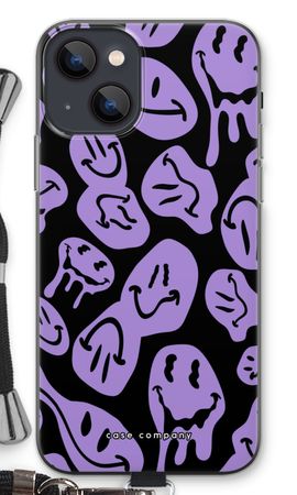 Melting Smiley - Purple