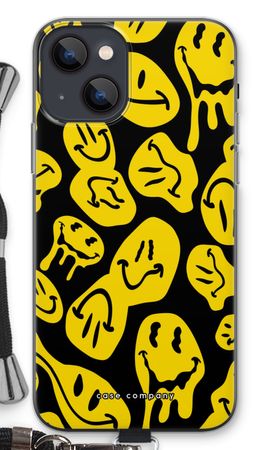 Melting smiley - Yellow