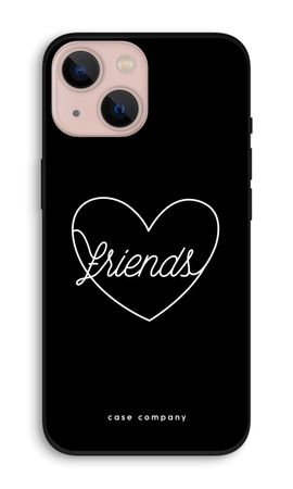 Friends heart black