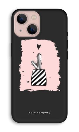 Black and white cactus