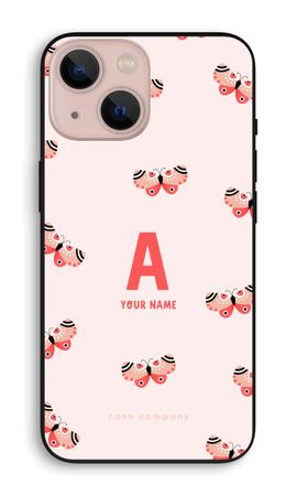 Rosy Butterflies Monogram