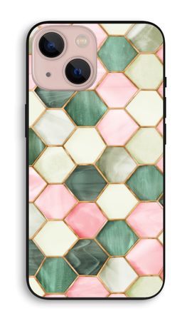 Hexagons in stained glass