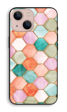 Hexagons in stained glass