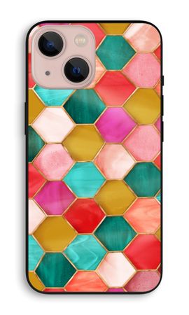 Hexagons in stained glass