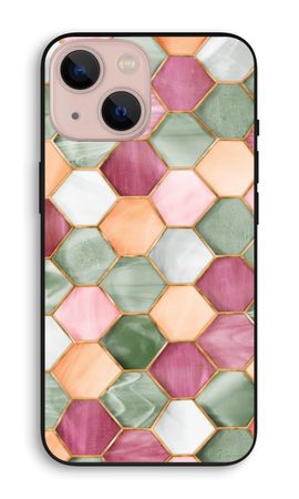 Hexagons in stained glass