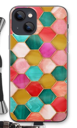 Hexagons in stained glass