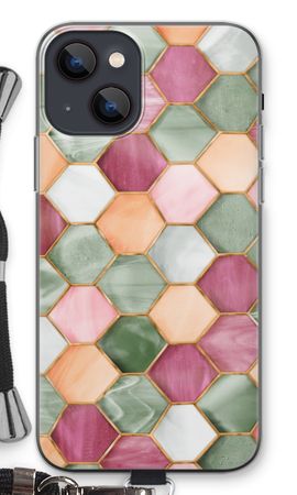 Hexagons in stained glass