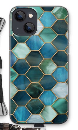 Hexagons in stained glass