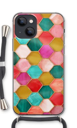 Hexagons in stained glass