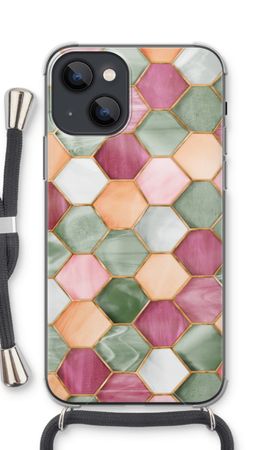 Hexagons in stained glass