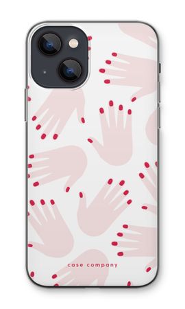 Hands pink