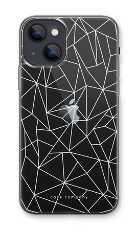 Geometric lines white