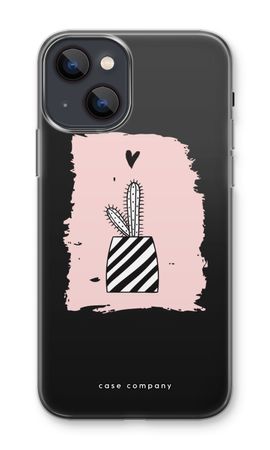 Black and white cactus