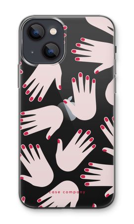 Hands pink