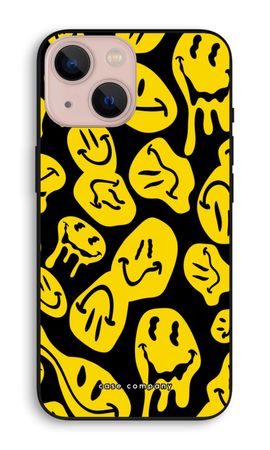 Melting smiley - Yellow