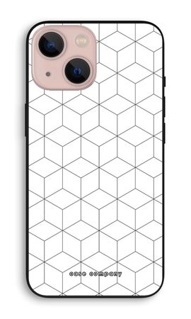 Cubes black and white