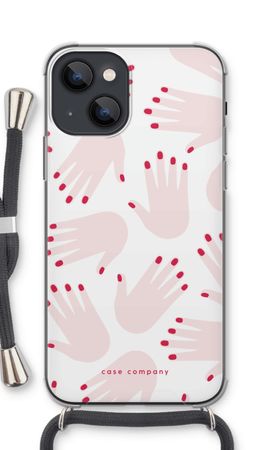 Hands pink