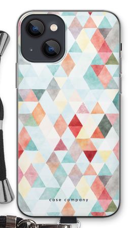 Coloured triangles pastel