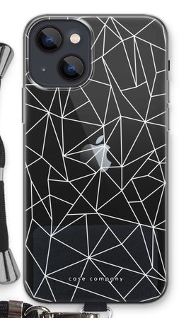 Geometric lines white