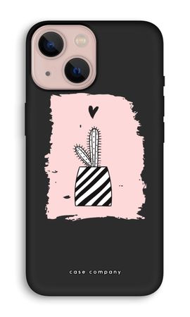 Black and white cactus