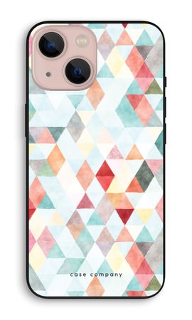 Coloured triangles pastel