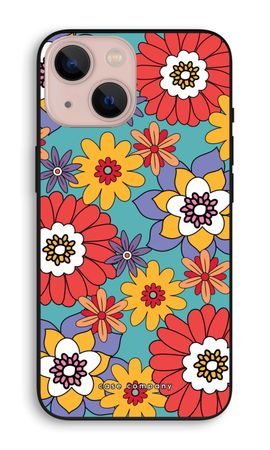 Retro Flowers - Blue