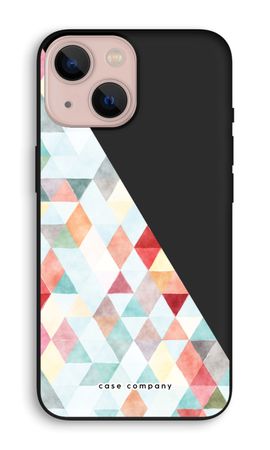 Coloured triangles pastel