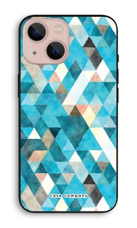 Coloured triangles blue