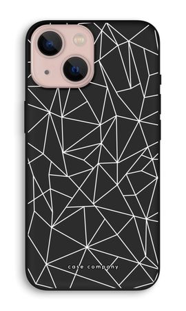 Geometric lines white