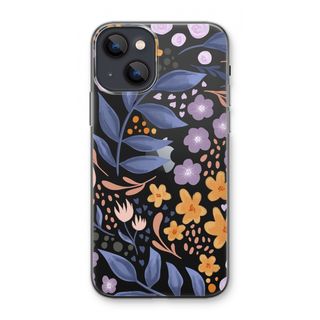 Flowers with blue leaves